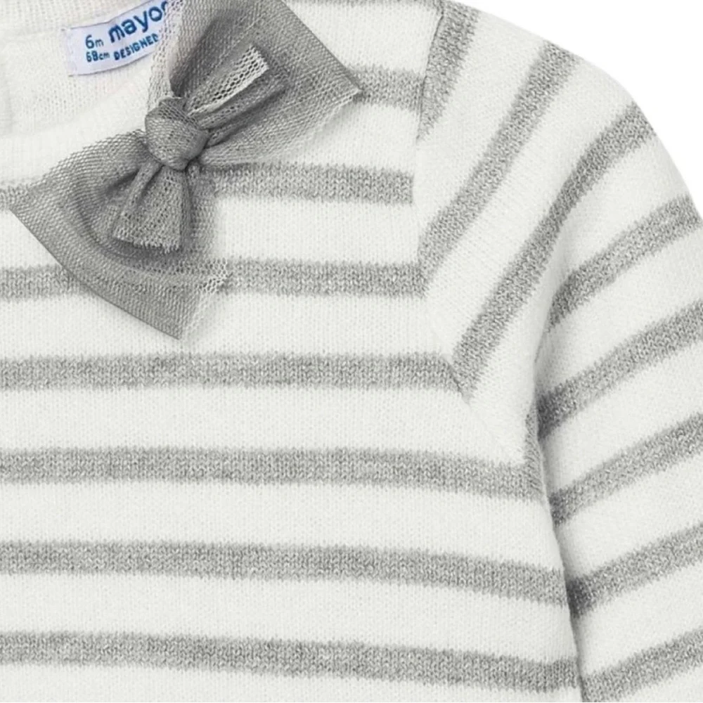 MAYORAL BABY GIRL SWEATER WITH TULLE SKIRT NWOT